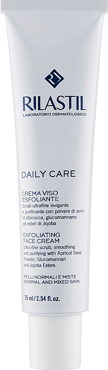 Rilastil Пилинг для нормальной и комбинированной кожи лица Daily Care Exfoliating Face Cream - фото N1