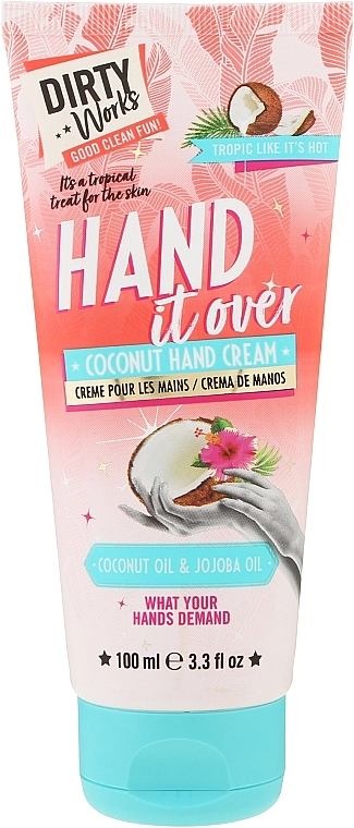 Dirty Works Кокосовий крем для рук Coconut Hand Cream - фото N1