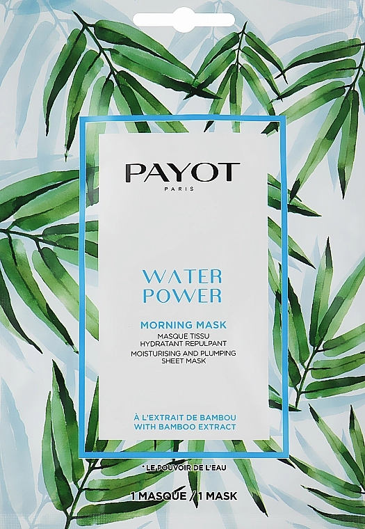 Payot Зволожувальна тканинна маска Water Power Moisturising And Pumping Sheet Mask - фото N1