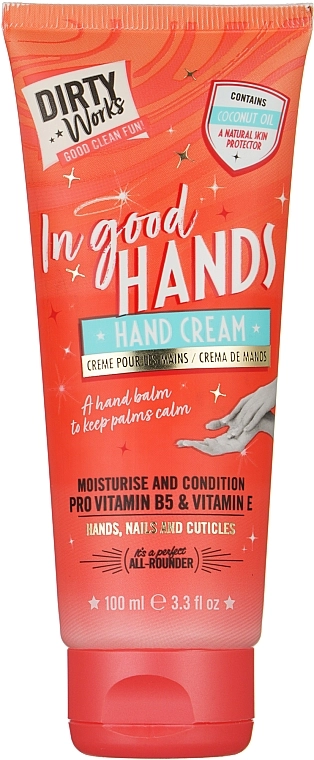 Dirty Works Зволожувальний крем для рук, нігтів і кутикули In Good Hands Hand Cream - фото N1