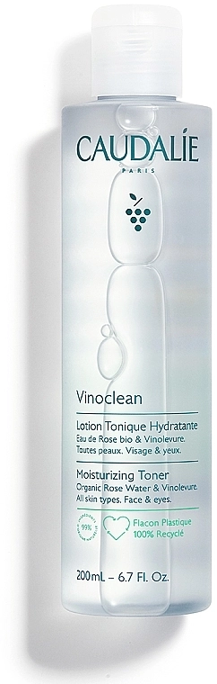 Caudalie Увлажняющий тоник для лица Vinoclean Moisturizing Toner - фото N1