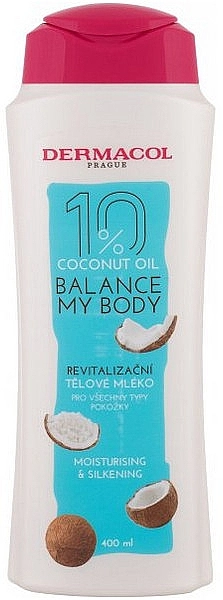 Dermacol Лосьйон для тіла з кокосовою олією Balance My Body Coconut Oil - фото N1