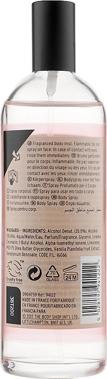 The Body Shop Спрей для тіла Shea Body Mist - фото N2