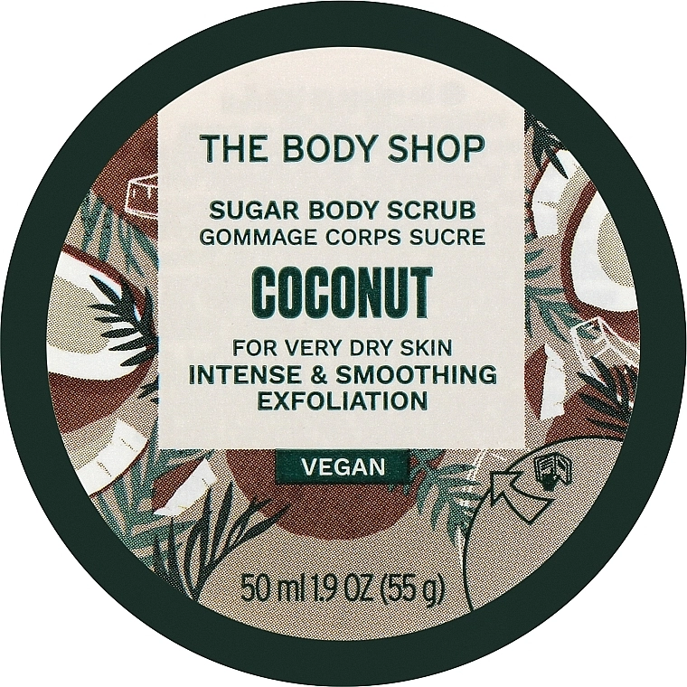 The Body Shop Скраб для тіла "Кокос" Coconut Exfoliating Cream Body Scrub - фото N1