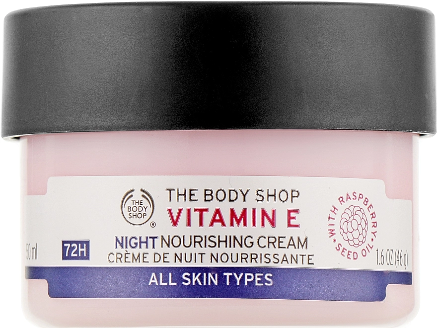 The Body Shop Живильний нічний крем для обличчя "Вітамін Е" Vitamin E Nourishing Night Cream - фото N3