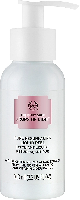 The Body Shop Рідкий пілінг для обличчя Drops of Light Pure Resurfacing Liquid Peel - фото N1