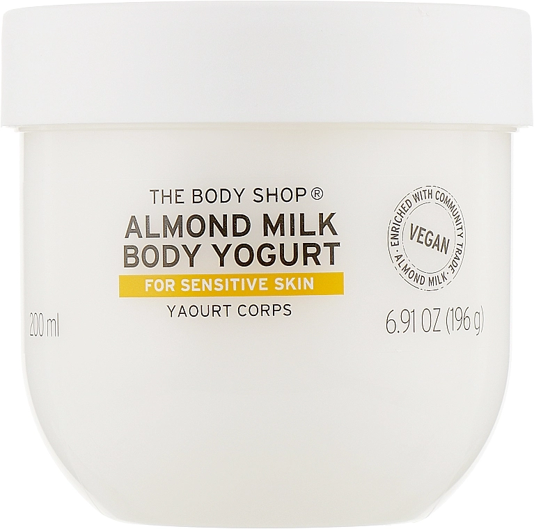 The Body Shop Йогурт для тіла Almond Milk Body Yoghurt - фото N1