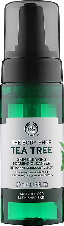 The Body Shop Пінка для вмивання "Чайне дерево" Tea Tree Skin Clearing Foaming Cleanser - фото N1