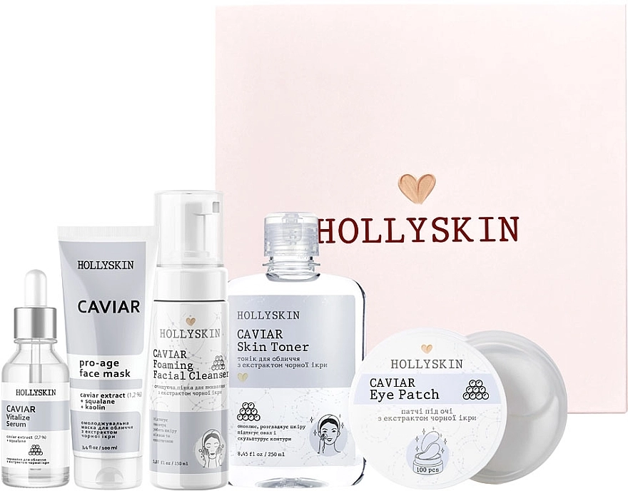 Hollyskin Набор , 5 продуктов Caviar Vitalize Care Maxi Set - фото N2