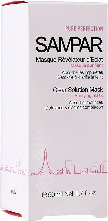 Sampar Очищающая маска для жирной и комбинированной кожи Clear Solution Mask - фото N1