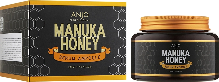 Anjo Professional Сыворотка для лица с медом манука Manuka Honey Serum Ampule - фото N2