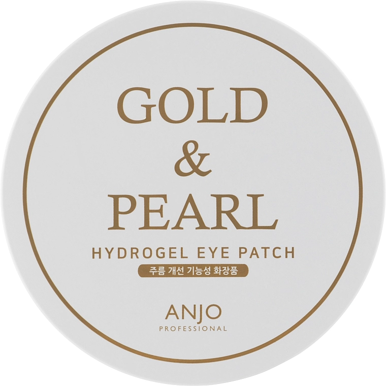 Anjo Professional Гідрогелеві патчі під очі із золотом і перлами Gold & Pearl Hydrogel Eye Patch - фото N1