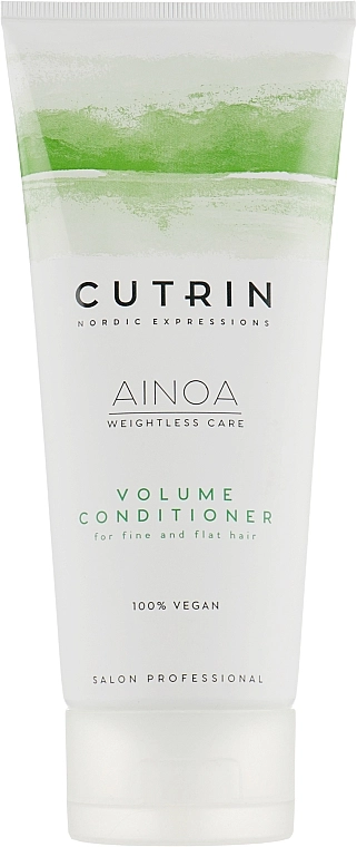 Cutrin Кондиционер для придания объема нормальным и тонким волосам Ainoa Volume Conditioner - фото N1