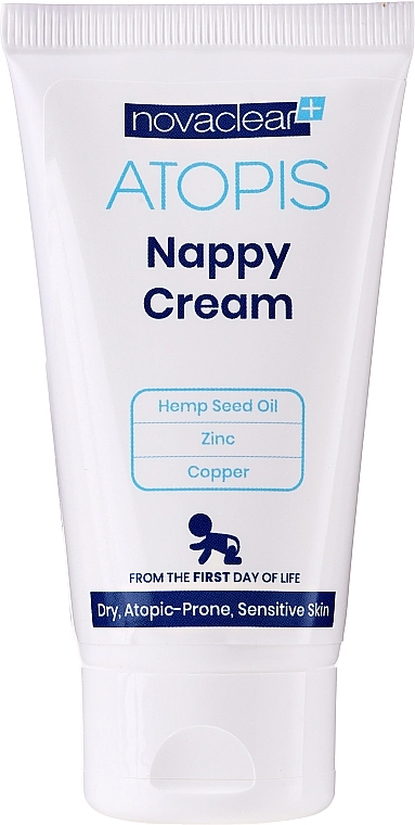 Novaclear Специализированный восстанавливающий крем Atopis Nappy Cream - фото N1