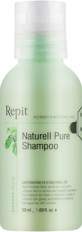 Repit Шампунь для пошкодженого й нормального волосся Natural Pure Shampoo Amazon Story - фото N1