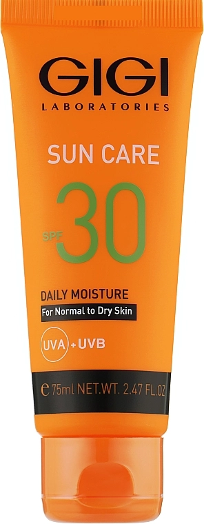 Gigi Крем сонцезахисний для сухої шкіри Sun Care Daily Protector For Dry Skin SPF30 - фото N1