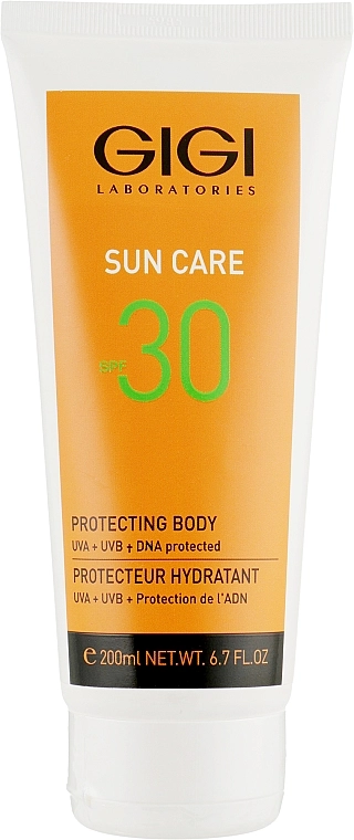 Gigi Сонцезахисний крем для тіла Giigi Sun Care Sun Block Body Moisturizer SPF 30 - фото N1