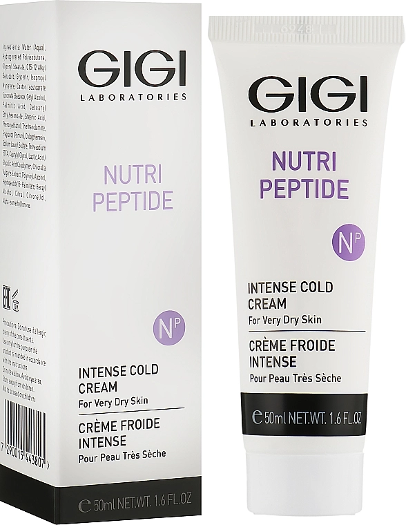 Gigi Крем пептидний для усіх типів шкіри Nutri-Peptide Intense Cold Cream - фото N2