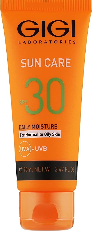 Gigi Захисний крем для нормальної й жирної шкіри Sun Care Daily Protector Spf 30 Oily Skin - фото N1