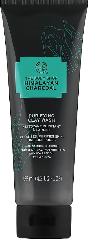 The Body Shop Гель для вмивання з глиною "Гімалайське вугілля" Charcoal Clay Wash - фото N1