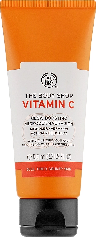 The Body Shop Абразивний скраб для обличчя "Вітамін С" Vitamin C Glow Boosting Microdermabrasion - фото N1