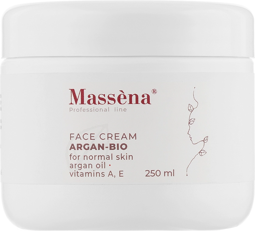 Massena Крем для лица арган-био Face Cream Argan-Bio - фото N1