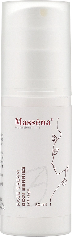 Massena Крем для лица с ягодами годжи Face Cream Goji Berries Anti-Age - фото N1