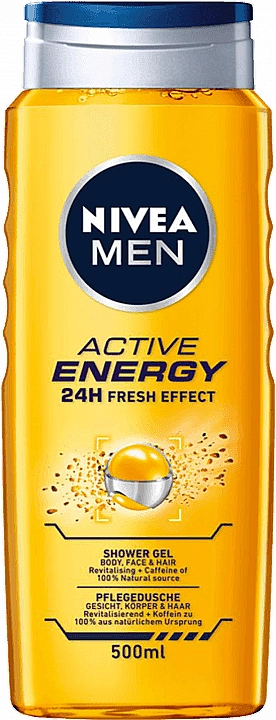 Nivea Гель для душа MEN Active Energy 24H Fresh Effect - фото N1