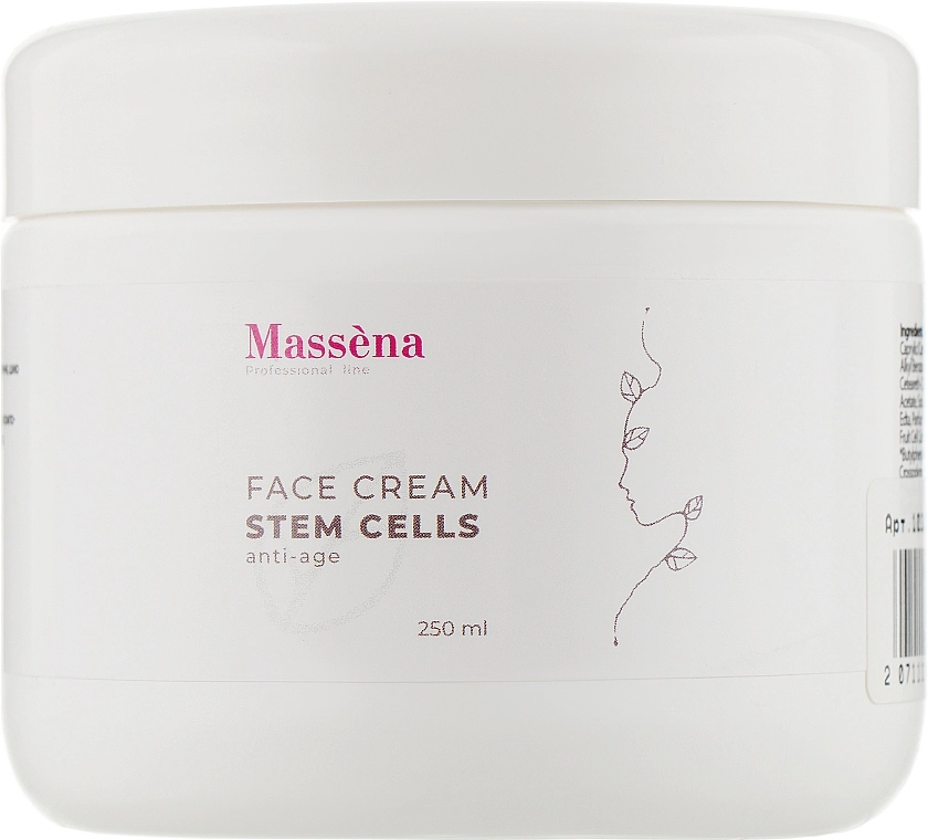 Massena Крем для лица на основе стволовых клеток Face Cream Steam Cream Anti-Age - фото N3