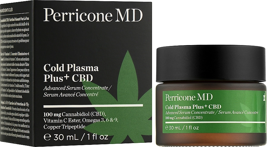 Perricone MD Посилена сироватка-концентрат для обличчя Cold Plasma Plus CBD Advanced Serum Concentrate - фото N2