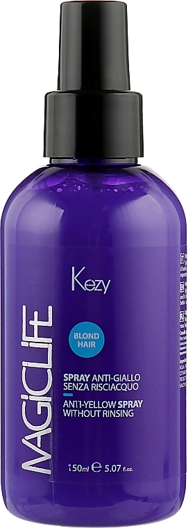 Kezy Спрей против желтизны волос Magic Life Anti-Yellow Spray - фото N1