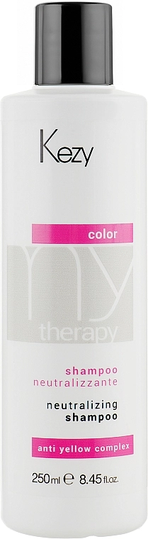 Kezy Шампунь для волосся, який нейтралізує жовтизну MyTherapy Post Color Neutralizing Shampoo - фото N1
