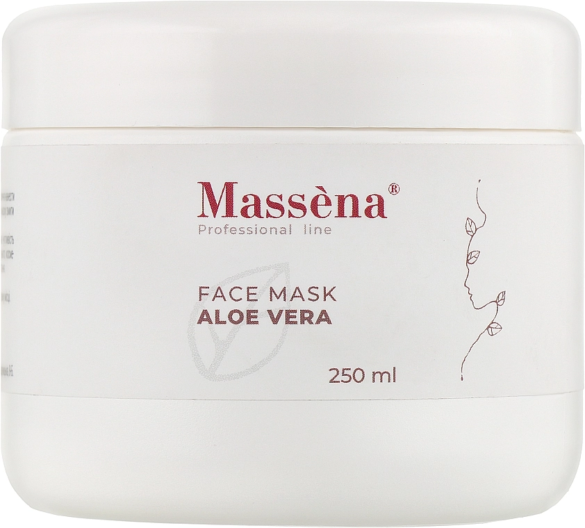 Massena Aloe Vera Face Mask Face Mask Aloe Vera For Oily Skin - фото N1