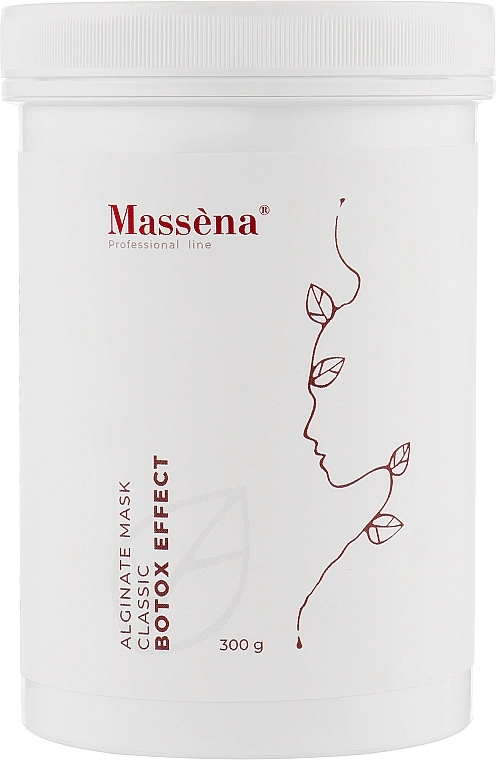 Massena Альгинатная маска для лица с эффектом ботокса Alginate Mask Classic Botox Effect - фото N1