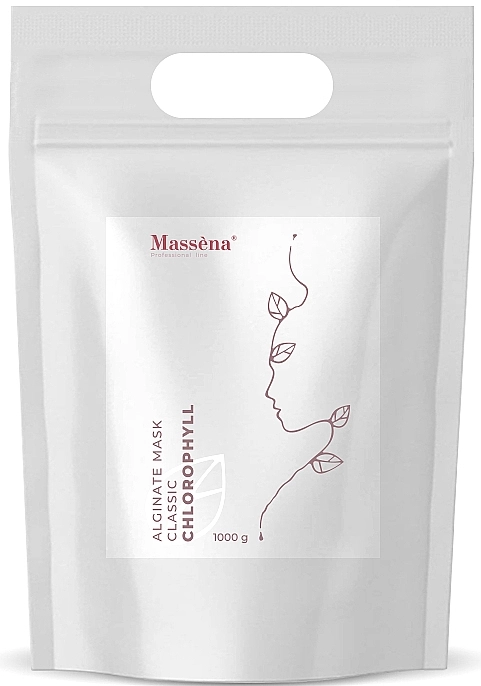 Massena Хлорофілова альгінатна маска для обличчя Alginate Mask Classic Chlorophyll - фото N4