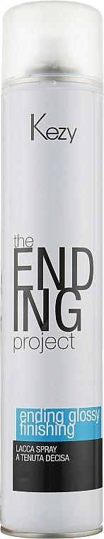 Kezy Спрей-лак для волос "Надежная фиксация" The Ending Project Ending Glossy Finishing Spray - фото N1