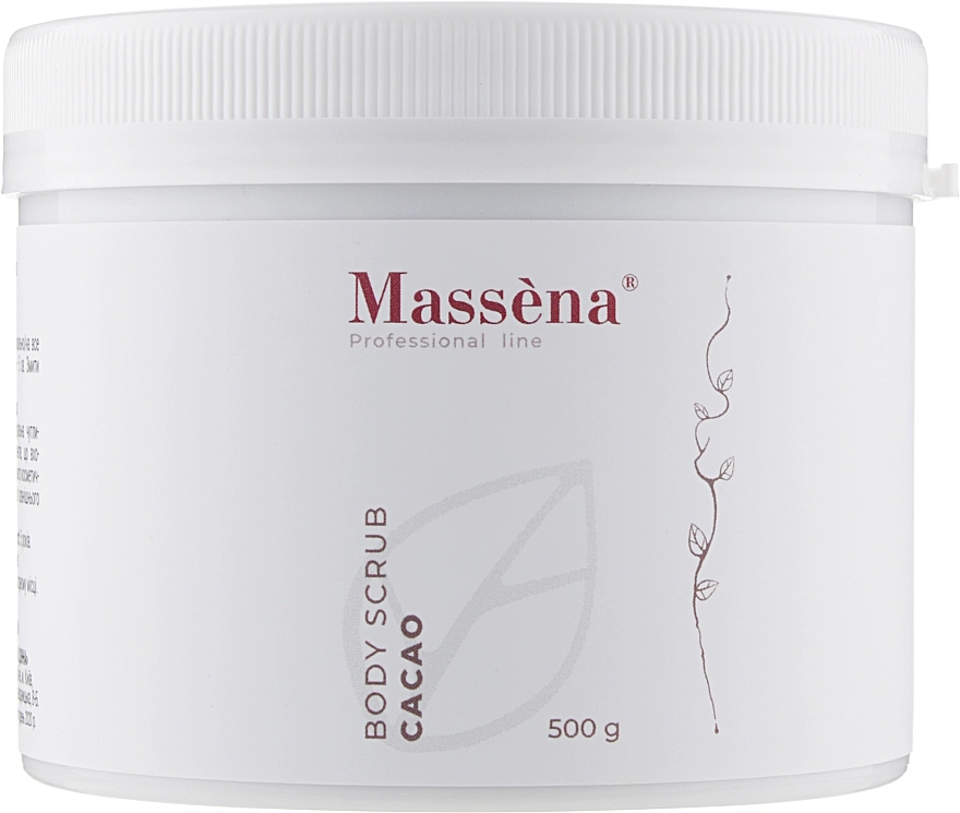 Massena Скраб для тела с какао Body Scrub - фото N1