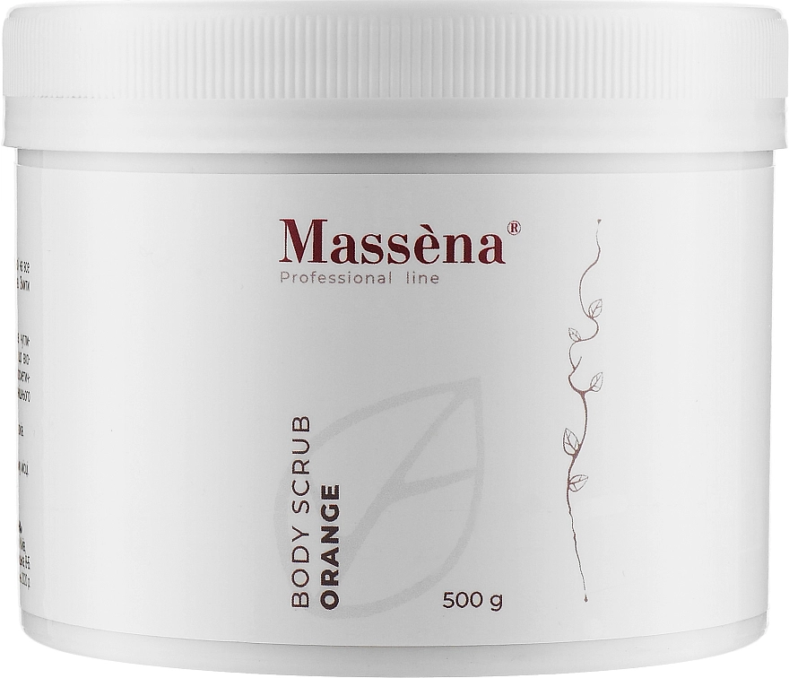 Massena Апельсиновий скраб для тіла Body Scrub Orange - фото N1