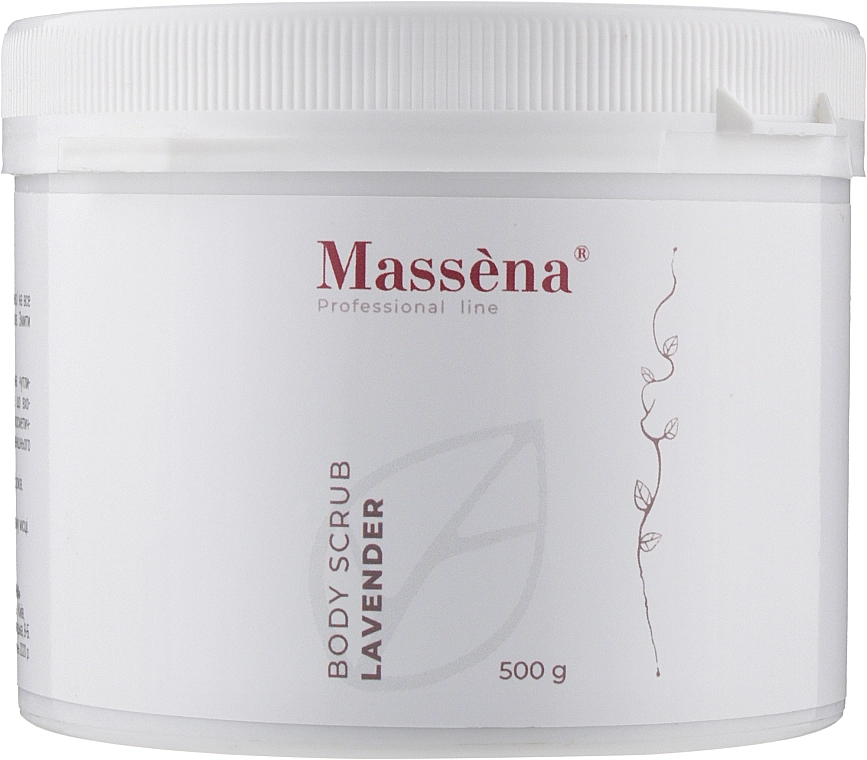 Massena Лавандовий скраб для тіла Body Scrub Lavender - фото N1