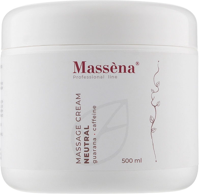 Massena Нейтральний масажний крем для тіла Neutral Massage Cream - фото N1