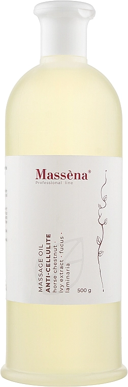 Massena Антицеллюлитное масло для масажа тела Strong Cellulite Body Oil - фото N1