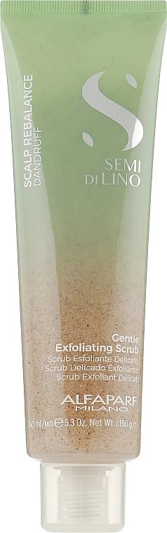 Alfaparf Скраб для шкіри голови Semi Di Lino Scalp Rebalance Gentle Exfoliating Scrub - фото N1