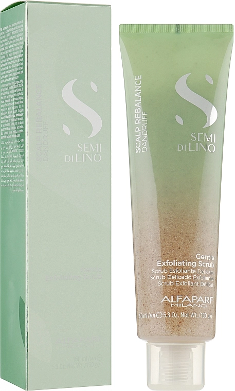 Alfaparf Скраб для кожи головы Semi Di Lino Scalp Rebalance Gentle Exfoliating Scrub - фото N2