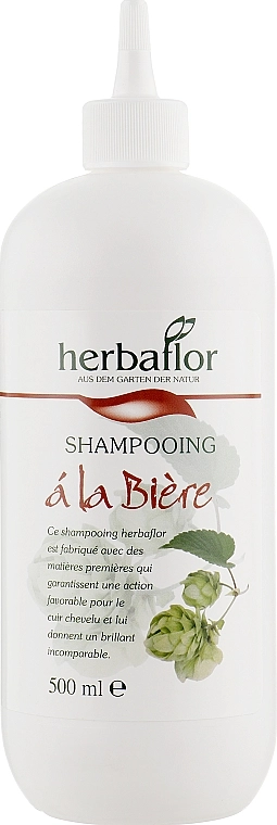 Herbaflor Шампунь для волосся з екстрактом хмелю Beer Shampoo - фото N1