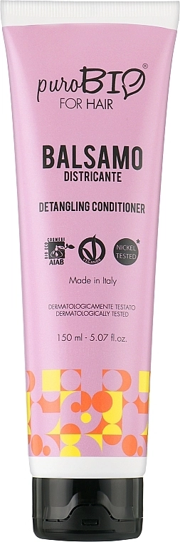 PuroBio Cosmetics Кондиционер для распутывания волос For Hair Detangling Conditioner - фото N1