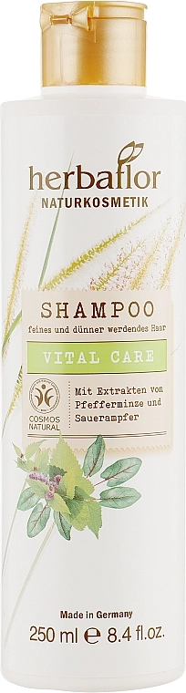 Herbaflor Шампунь для волос "Питание" Shampoo Vital Care - фото N1