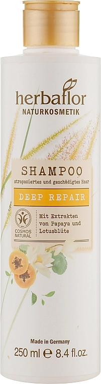 Herbaflor Шампунь для волос "Глубокое восстановление" Shampoo Deep Repair - фото N1