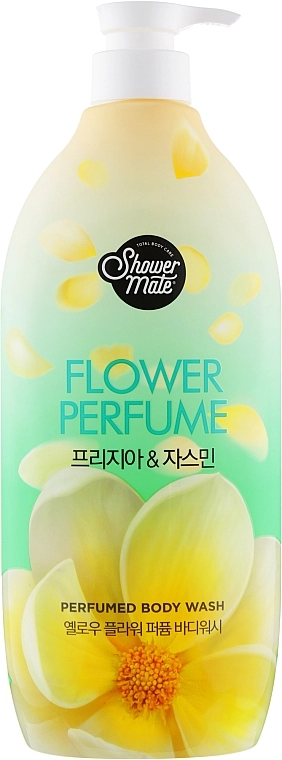 KeraSys Гель для душу "Жасмин" Yellow Flower Parfumed Body Wash - фото N1