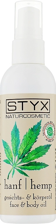 Styx Naturcosmetic Олія для обличчя й тіла Hanf Face & Body Oil - фото N2
