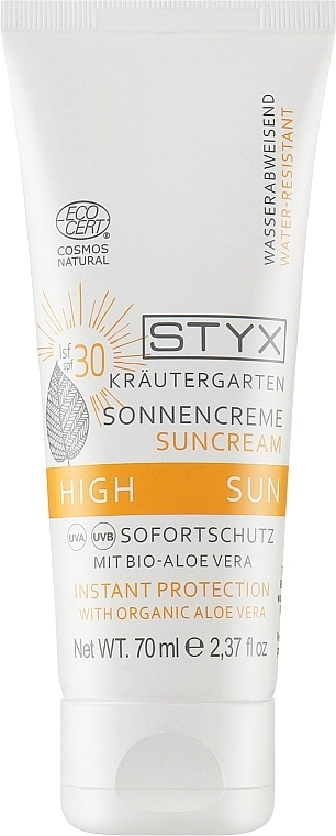 Styx Naturcosmetic Солнцезащитный крем для лица Sun Cream SPF 30 - фото N1